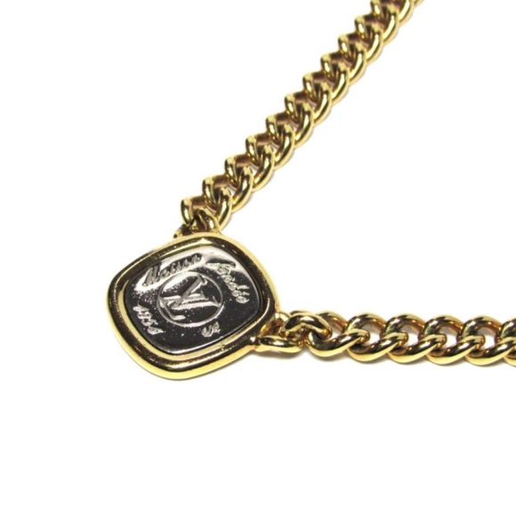 Authentic Louis Vuitton gold plated necklace RARE - Picture 4 of 6